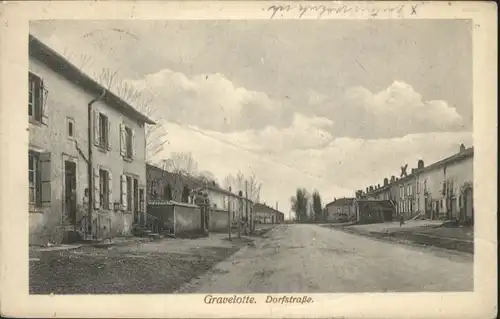 Gravelotte Moselle Dorfstrasse x / Gravelotte /Arrond. de Metz-Campagne