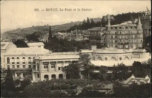 Royat Puy de Dome Royat Parc Casino x / Royat /Arrond. de Clermont-Ferrand