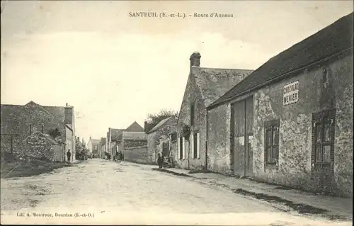 Santeuil d Eure-et-Loir Route d'Auneau * / Santeuil /Arrond. de Chartres