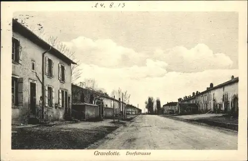 Gravelotte Moselle Dorfstrasse x / Gravelotte /Arrond. de Metz-Campagne