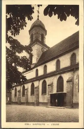 Saint-Hippolyte Haut-Rhin Eglise * / Saint-Hippolyte /Arrond. de Ribeauville