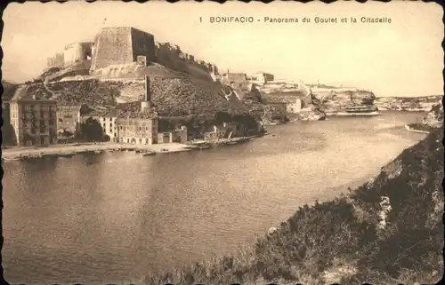 Bonifacio Corse du Sud Goulet Citadelle * / Bonifacio /Arrond. de Sartene