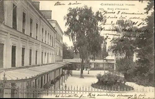 Contrexeville Vosges Cour Honneur x / Contrexeville /Arrond. de Neufchateau