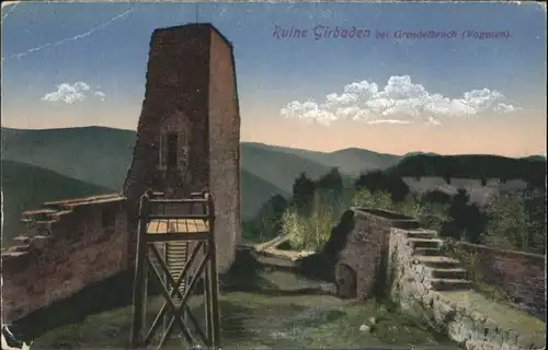 Grendelbruch Bas Rhin Alsace Ruine Girbaden * / Grendelbruch /Arrond. de Molsheim