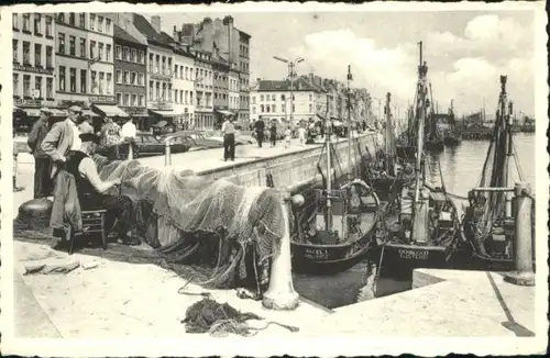 ws85196 Ostende Flandre Ostende le Dock Montgomery * Kategorie.  Alte Ansichtskarten