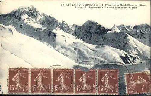 Grand Saint Bernard Saint-Bernard Mont Blanc x /  /