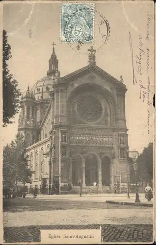 Paris Saint-Augustin Kirche x / Paris /Arrond. de Paris