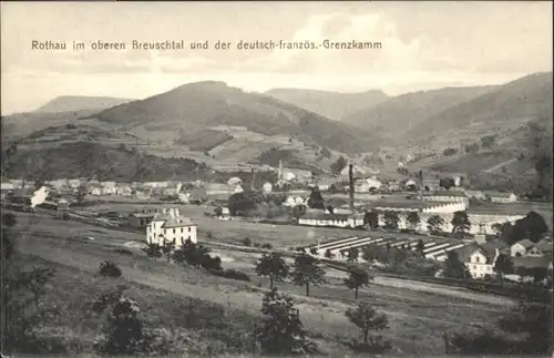 Rothau Bas-Rhin Rothau Breuschtal Deutsch Franzoesischen Grenzkamm * / Rothau /Arrond. de Molsheim