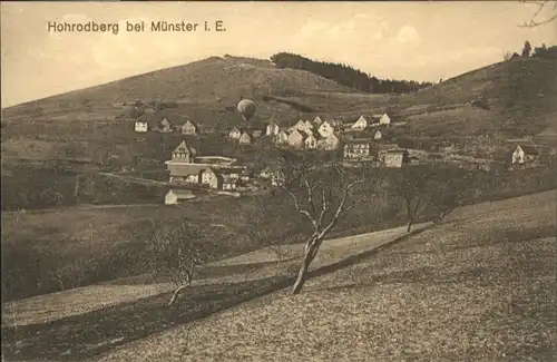 Hohrodberg Haut Rhin Alsace  / Hohrod /Arrond. de Colmar