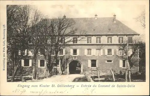 Odilienberg St Odilienberg Kloster Sainte Odile x / Obernai /Arrond. de Selestat-Erstein