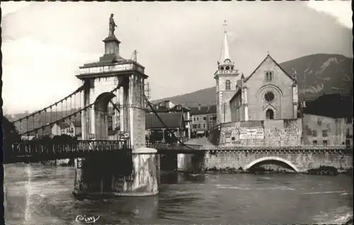 Seyssel Haute-Savoie Le Pont sur le Rhone * / Seyssel /Arrond. de Saint-Julien-en-Genevois
