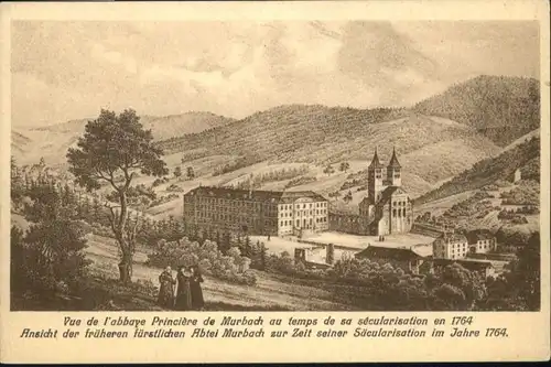 Murbach Elsass Murbach Abbaye * / Murbach /Arrond. de Guebwiller