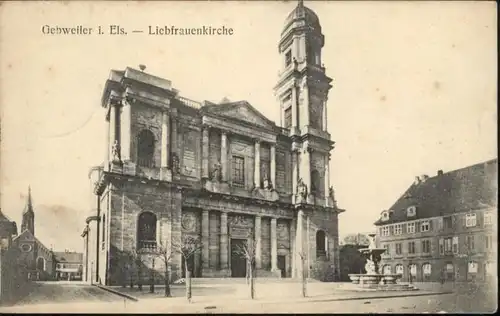Gebweiler Elsass Liebfrauenkirche x / Guebwiller /Arrond. de Guebwiller