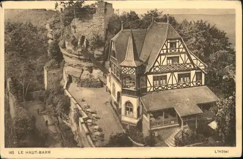 Saverne Bas Rhin Alsace Burg Hohbarr L'hotel   * / Saverne /Arrond. de Saverne