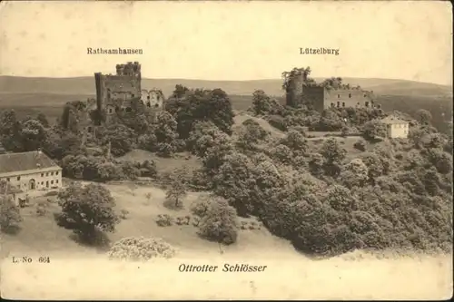 Ottrotter  Schloesser Rathsamhausen Luetzelburg *