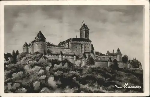 Haut-Koenigsbourg Hohkoenigsburg Haut-Koenigsbourg Vue generale du Chateau x / Orschwiller /Arrond. de Selestat-Erstein