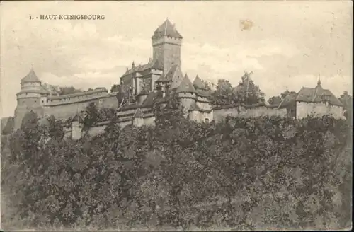 Haut-Koenigsbourg Hohkoenigsburg Haut-Koenigsbourg Burg   x / Orschwiller /Arrond. de Selestat-Erstein