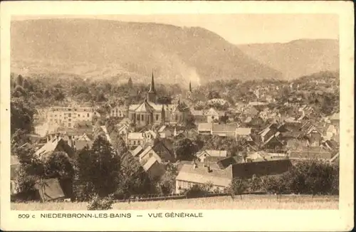 Niederbronn-les-Bains Niederbronn-les-Baines Vue generale * / Niederbronn-les-Bains /Arrond. de Haguenau