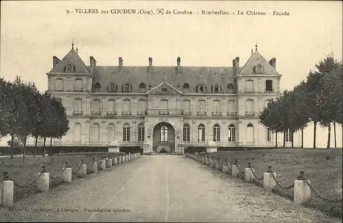 Villers-sur-Coudun Villers Coudun Rimberlien Chateau Facade * / Villers-sur-Coudun /Arrond. de Compiegne