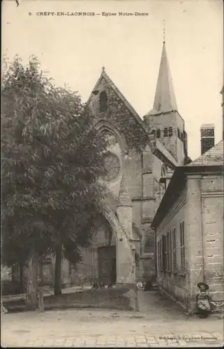 Crepy Aisne Eglise Notre-Dame * / Crepy /Arrond. de Laon