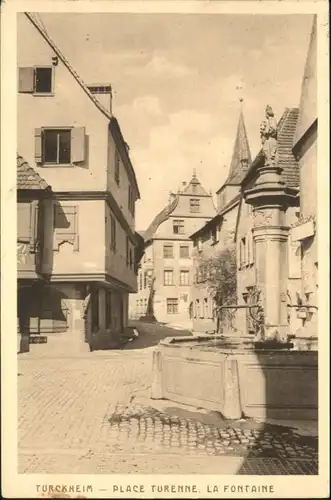 Turckheim Place Turenne Fontaine x