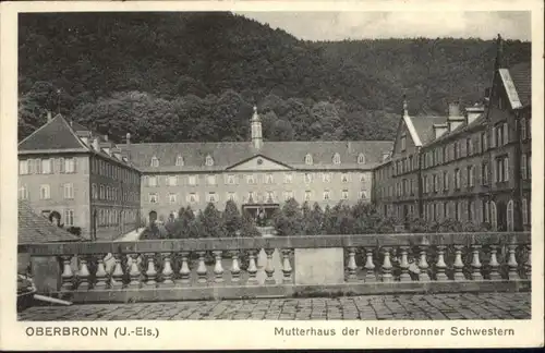 Oberbronn Bas Rhin Elsass Oberbronn Mutterhaus Niederbronner Schwestern * / Oberbronn /Arrond. de Haguenau