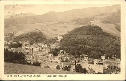 Sainte-Marie-aux-Mines Haut Rhin Sainte-Marie-aux-Mines Vue generale * / Sainte-Marie-aux-Mines Alsace /Arrond. de Ribeauville