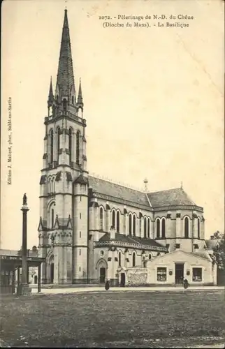 Vion Sarthe La Chapelle du Chene  Pelerinage Chene Basilique x / Vion /Arrond. de La Fleche