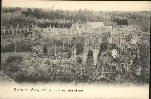 Luxemburg Wallonie Orval Ruines Abbaye * / Aarle /Aarlen