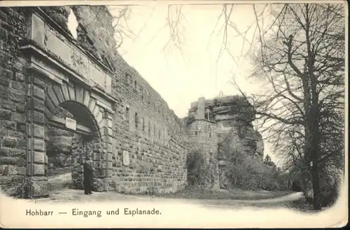 Saverne Bas Rhin Alsace Burg Hohbarr Eingang * / Saverne /Arrond. de Saverne