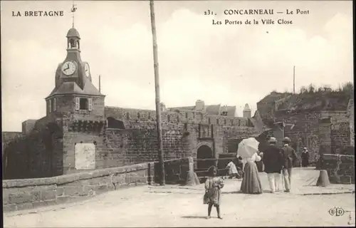 Concarneau Finistere Portes Ville Close * / Concarneau /Arrond. de Quimper