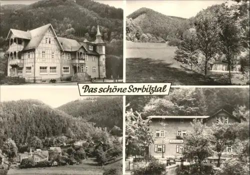 Sitzendorf Thueringen Sorbitztal  * / Sitzendorf Schwarzatal /Saalfeld-Rudolstadt LKR