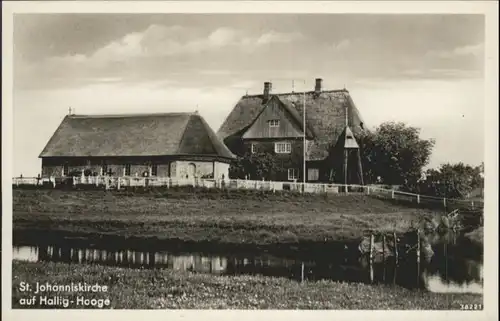 Hooge Hallig Hooge Hallig St. Johanniskirche * / Hooge /Nordfriesland LKR