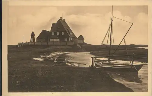 Hooge Hallig Hooge Hallig Kirchwarft * / Hooge /Nordfriesland LKR