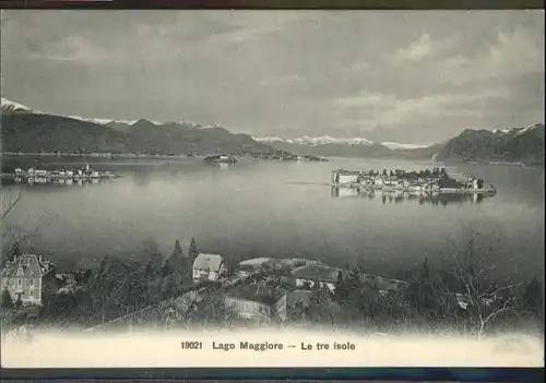Lago Maggiore Lago Maggoire Le tre Isole * / Italien /