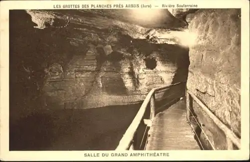 Planches Jura Planches Les Grottes Salle du Grand Amphitheatre * / Arbois /Arrond. de Lons-le-Saunier