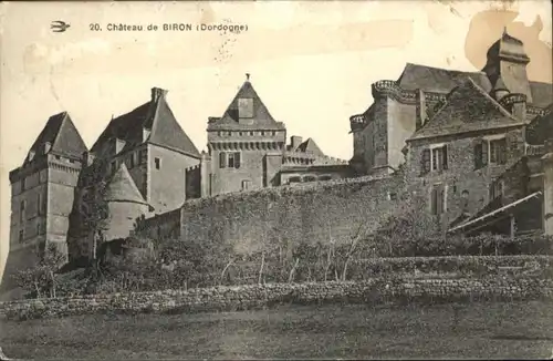 Biron Dordogne Chateau x / Biron /Arrond. de Bergerac