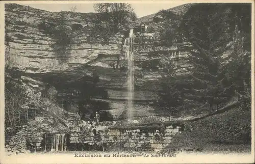 Herisson Jura Herisson Saut-Girard Wasserfall * / La Chaux-du-Dombief /Arrond. de Saint-Claude