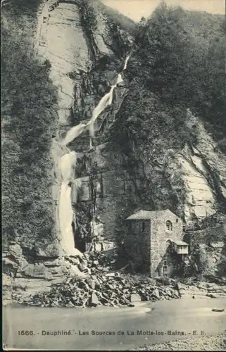 La Motte-Saint-Martin Sources Wasserfall * / La Motte-Saint-Martin /Arrond. de Grenoble
