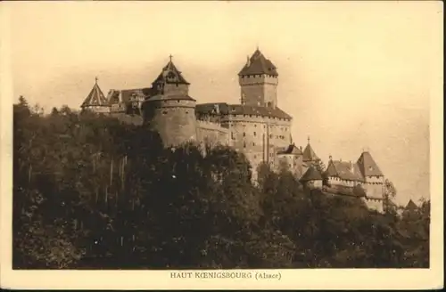 Haut-Koenigsbourg Hohkoenigsburg Haut-Koenigsbourg Alsace * / Orschwiller /Arrond. de Selestat-Erstein