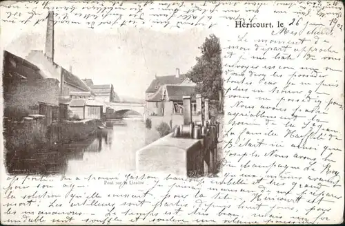 Hericourt Haute-Saone Pont Lizaine x / Hericourt /Arrond. de Lure