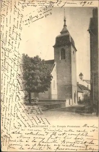 Hericourt Haute-Saone Temple Protestant x / Hericourt /Arrond. de Lure