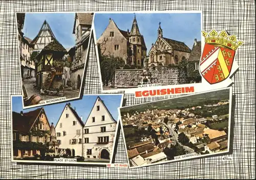 Eguisheim Haut Rhin Wappen / Eguisheim /Arrond. de Colmar