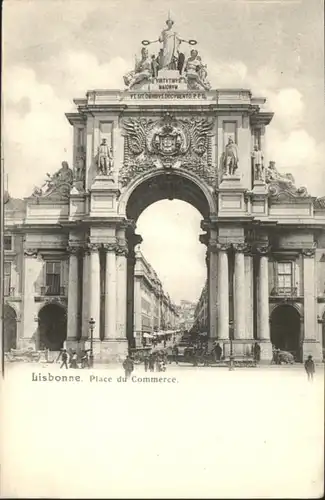 Lisbonne Lissabon Place Commerce *