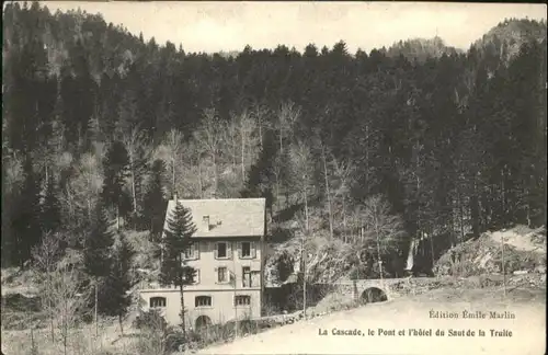 Orbey Haut Rhin Le Saut-de-la-Truite Pont Hotel * / Orbey /Arrond. de Ribeauville