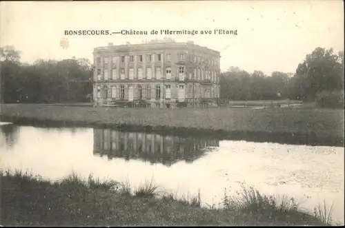 Bonsecours Belgien Chateau Hermitage Etang * /  /