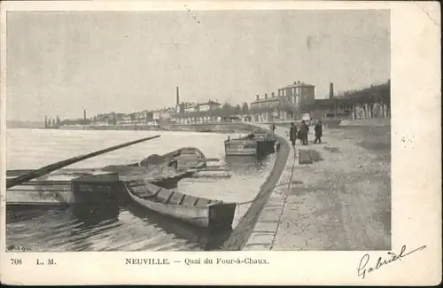 Neuville Philippeville Neuville Quai du Four-a-Chaux x / Neuville-le-Chaudron /Philippeville