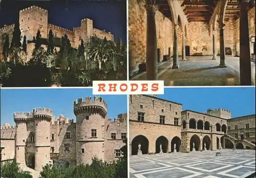 Rhodes Rhodos Greece Rhodes Rhodos Palace Knights Palast der Ritter x / Rhodes /