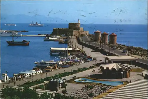 Rhodes Rhodos Greece Rhodes Rhodos Port Hafen x / Rhodes /