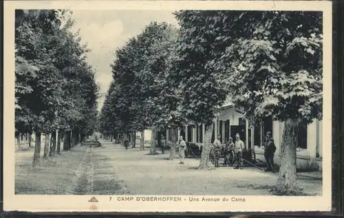 Oberhoffen-sur-Moder Oberhoffen Une Avenue du Camp * / Oberhoffen-sur-Moder /Arrond. de Haguenau